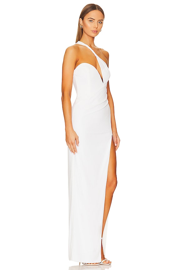 view 2 of 3 Brittany Gown in Silver Dusted Ivory