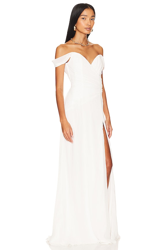 view 2 of 3 Darcy Gown in Ivory