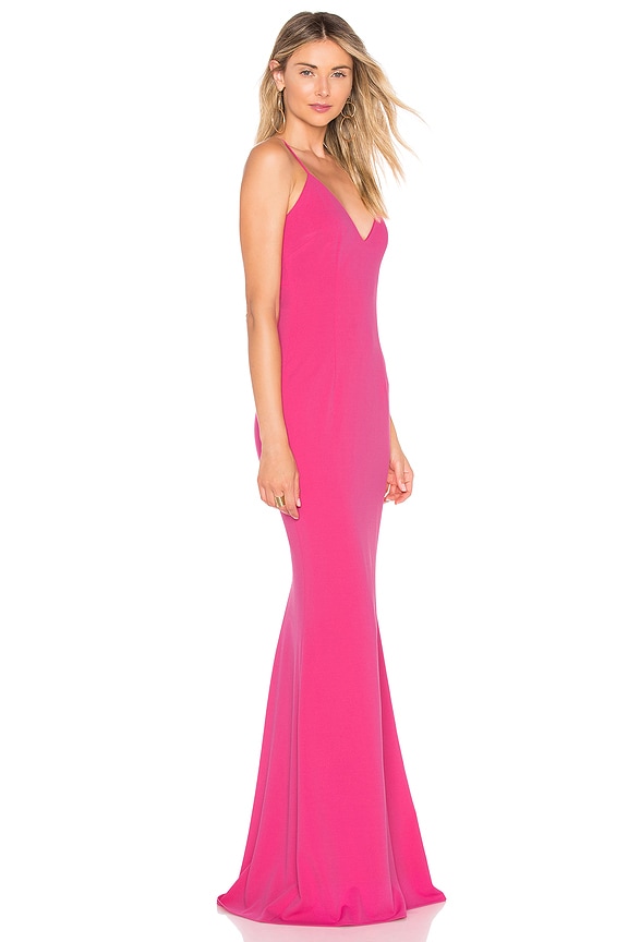 view 2 of 4 Bambi Gown in Barbie Pink