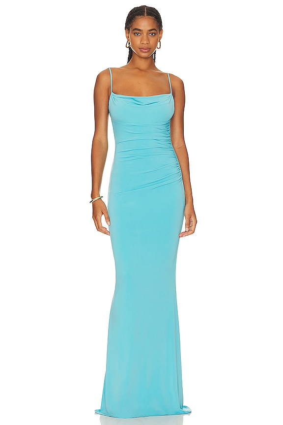 view 2 of 3 VESTIDO SURREAL in Cyan