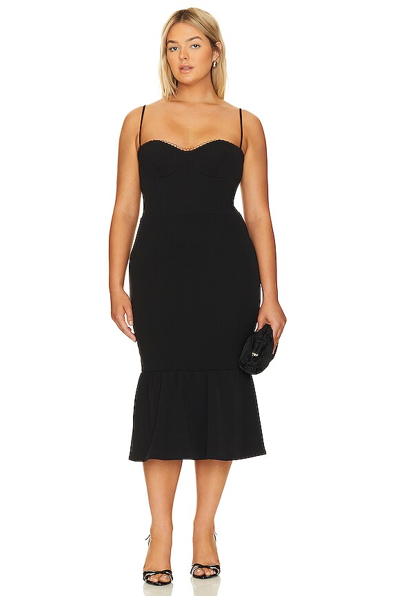 view 2 of 6 ROBE SORAYA in Black