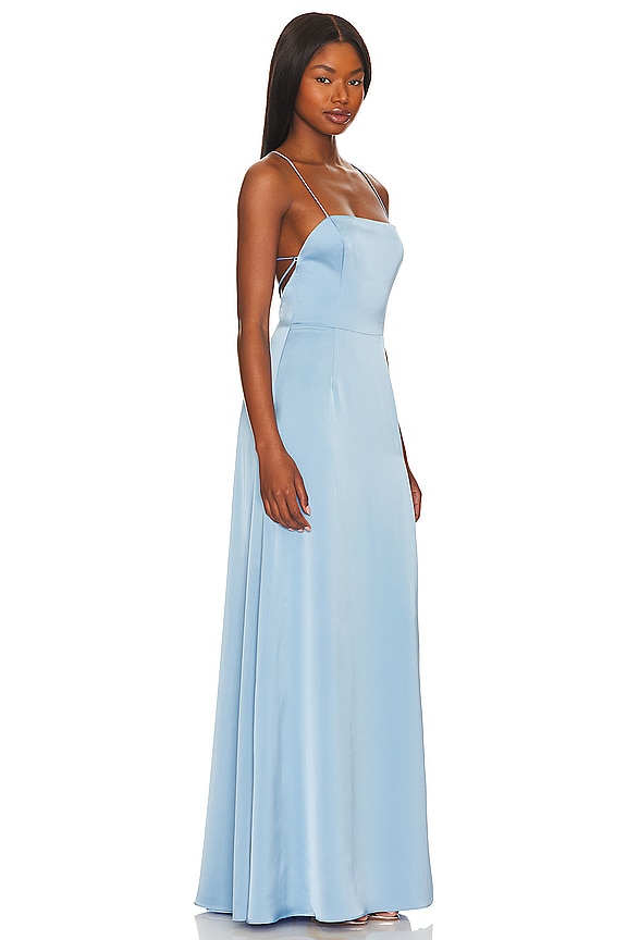Katie May X Revolve Trudy Gown in French Blue
