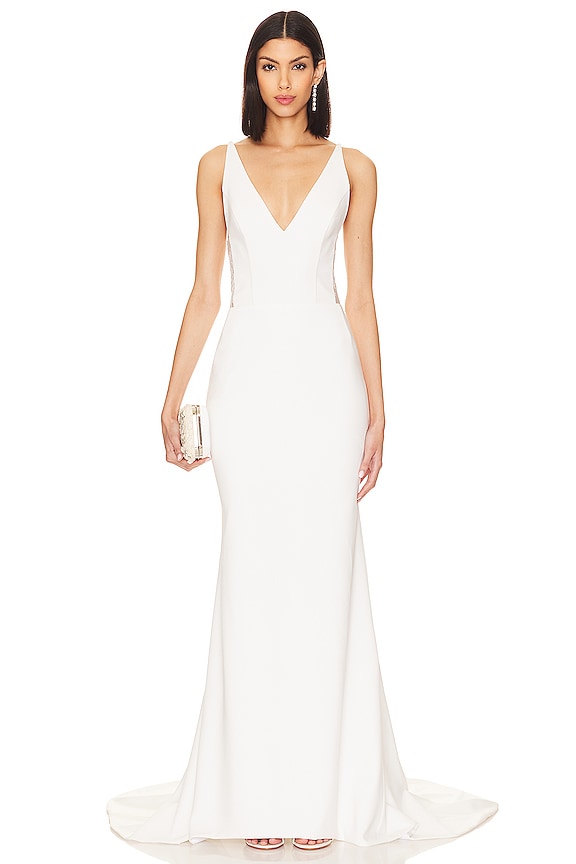 view 2 of 3 X Noel And Jean Sophia Gown in Ivory