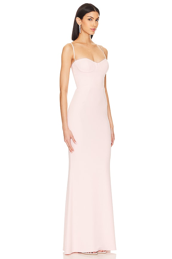 view 2 of 3 Yasmin Gown in Blush