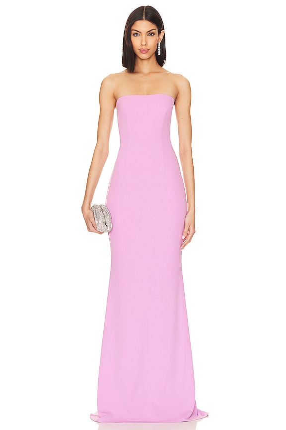 view 2 of 3 Mary Kate Gown in Lilac