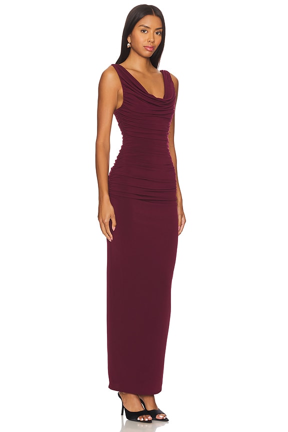 view 2 of 3 Rita Gown in Sangria