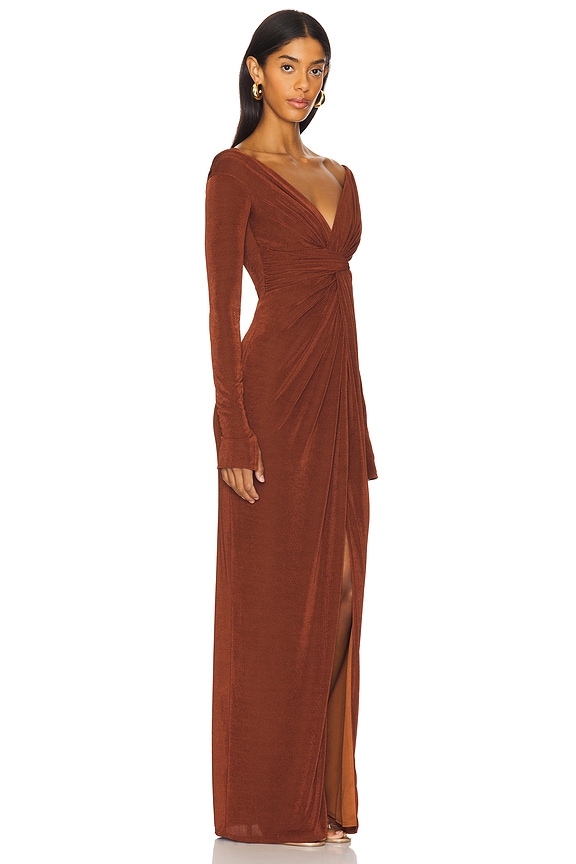 view 2 of 4 Hailey Dress in Auburn