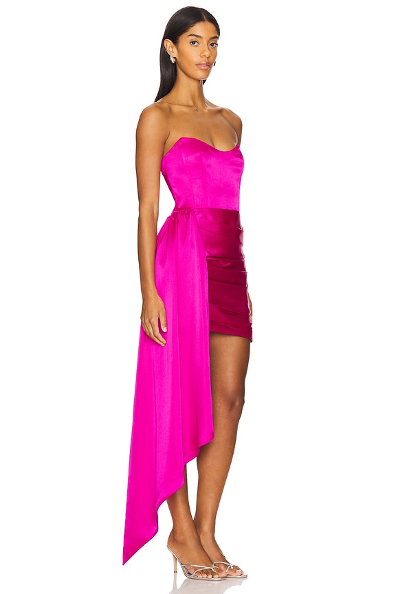 view 2 of 3 ПЛАТЬЕ CHASING DAWN in Electric Pink