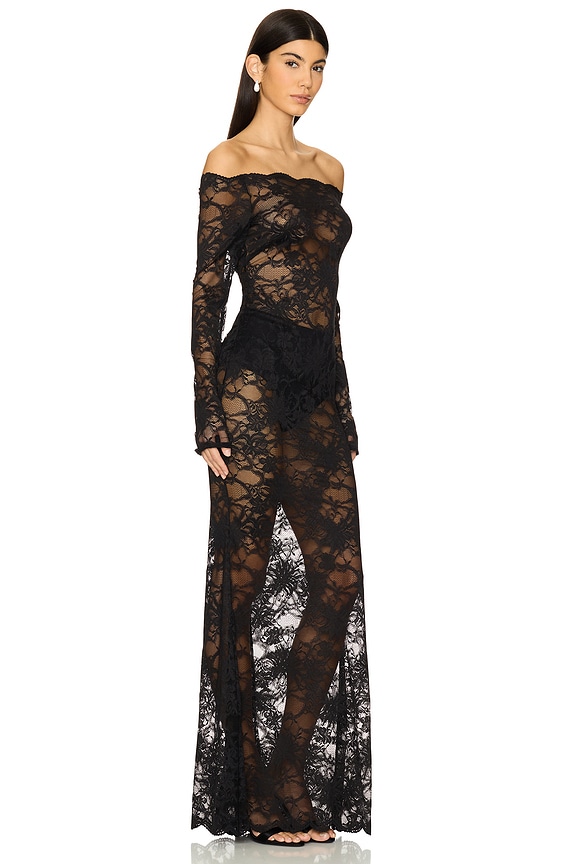 view 2 of 3 VESTIDO JANELLE in Black