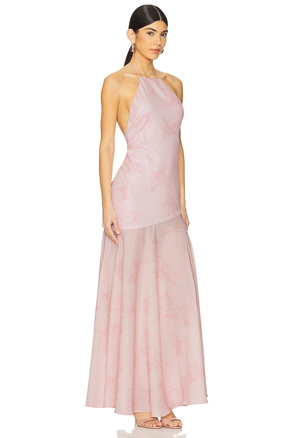 view 2 of 3 Josette Gown in Blush Lily