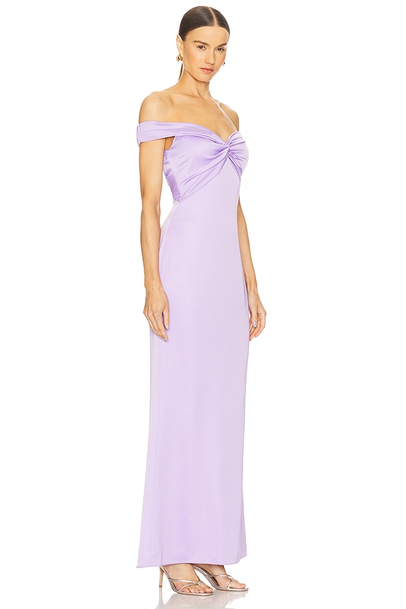 view 2 of 4 Liu Gown in Light Amethyst