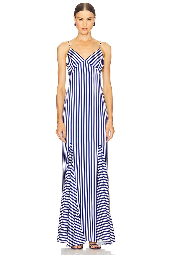 view 2 of 5 Tiki Gown in Medium Stripe