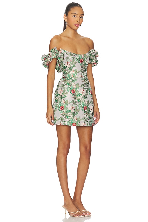 view 2 of 4 Antheia Dress in Garden Tapestry