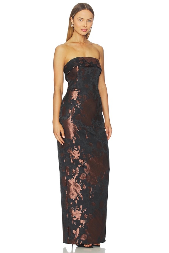 view 2 of 4 VESTIDO LARGO ELIN in Auburn