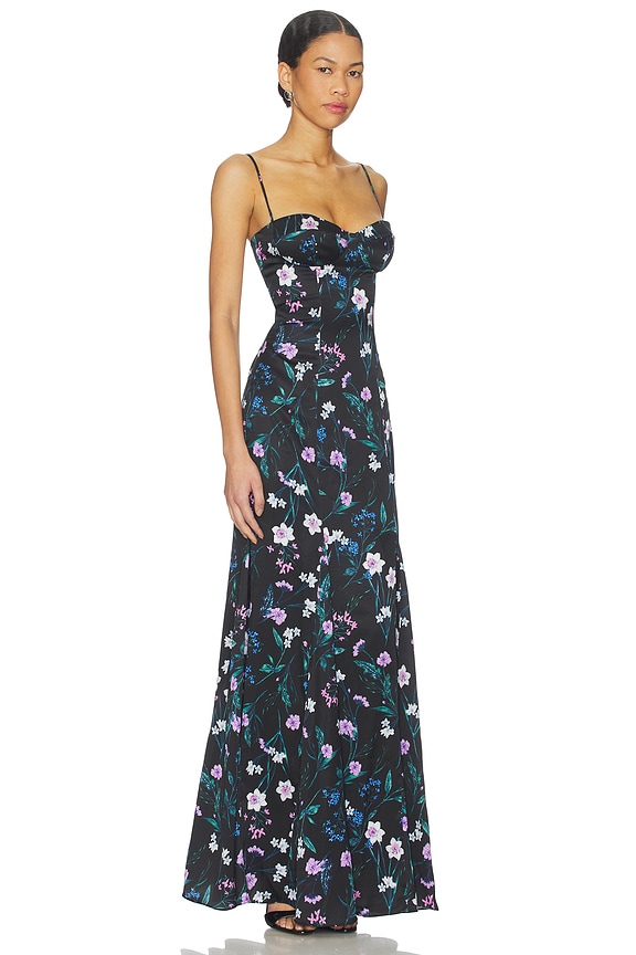 view 2 of 3 Opus Gown in Black Floral