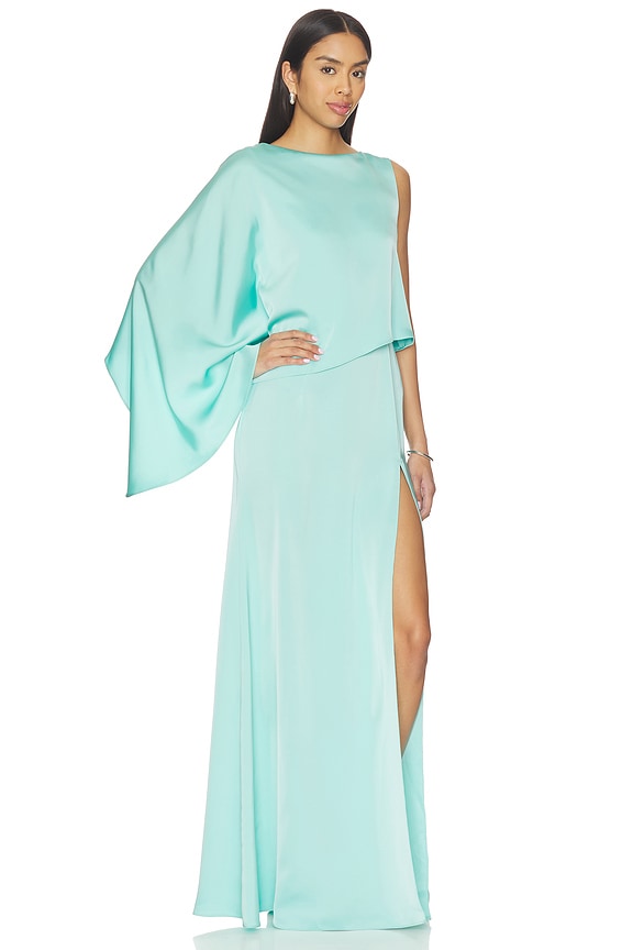 view 2 of 4 Blair Gown in Seafoam Mist