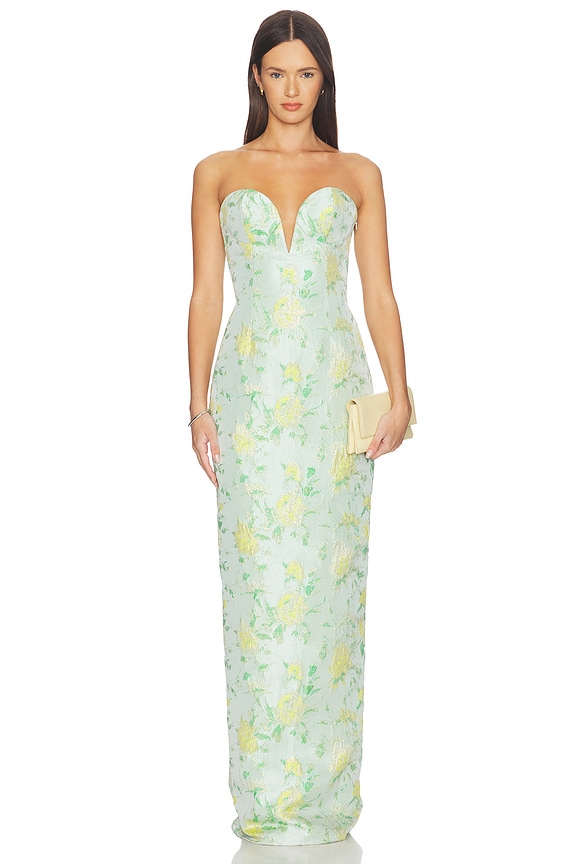 view 1 of 4 Ursula Gown in Buttercup Frost
