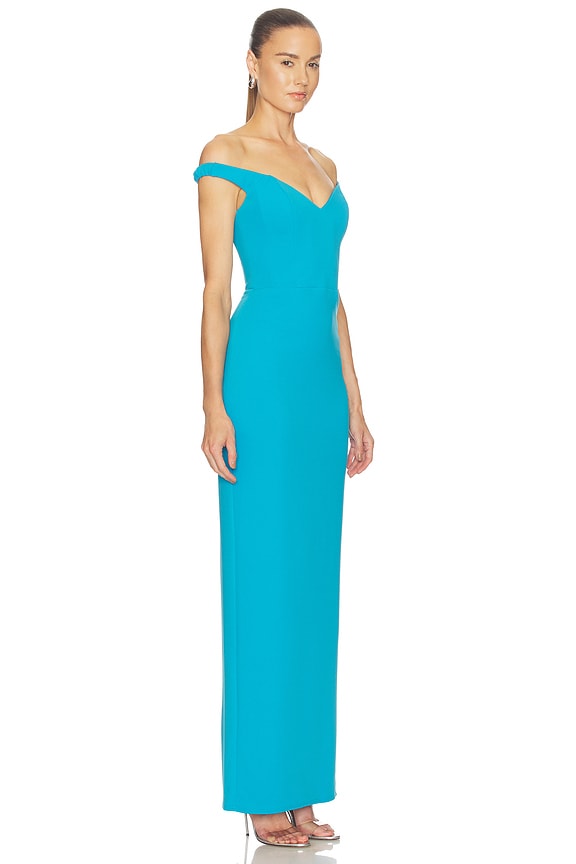 view 2 of 3 Reverie Gown in Deep Lagoon