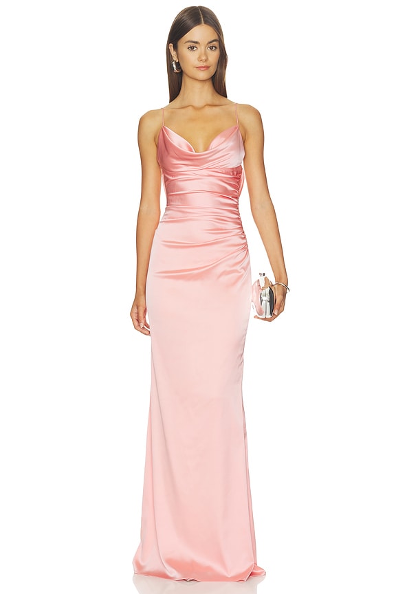 view 1 of 4 Hope Gown in Peachy Keen