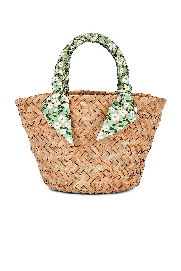 view 1 of 4 Mini Natalie in Green Floral