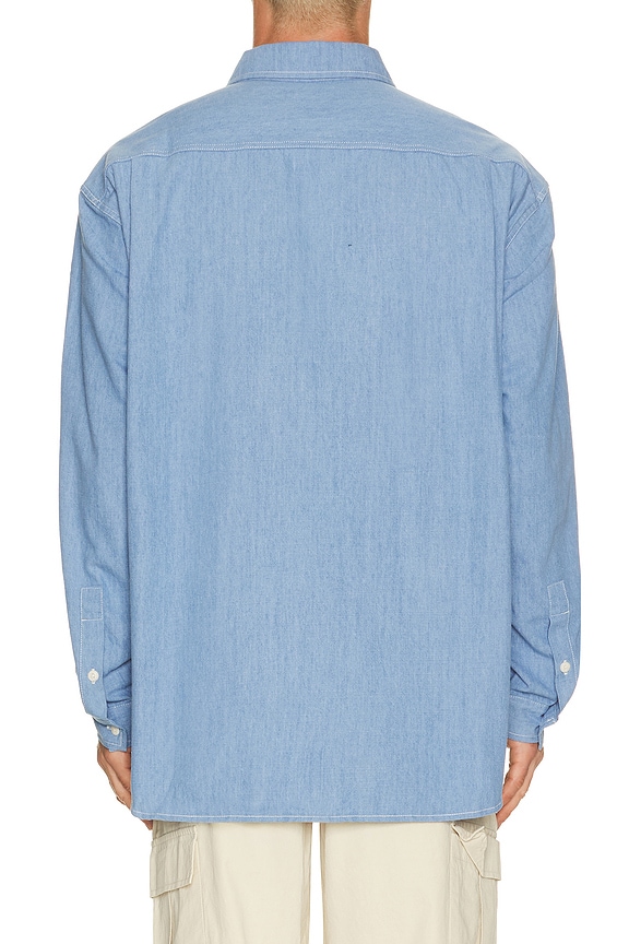 view 2 of 4 CHEMISE in Light Blue