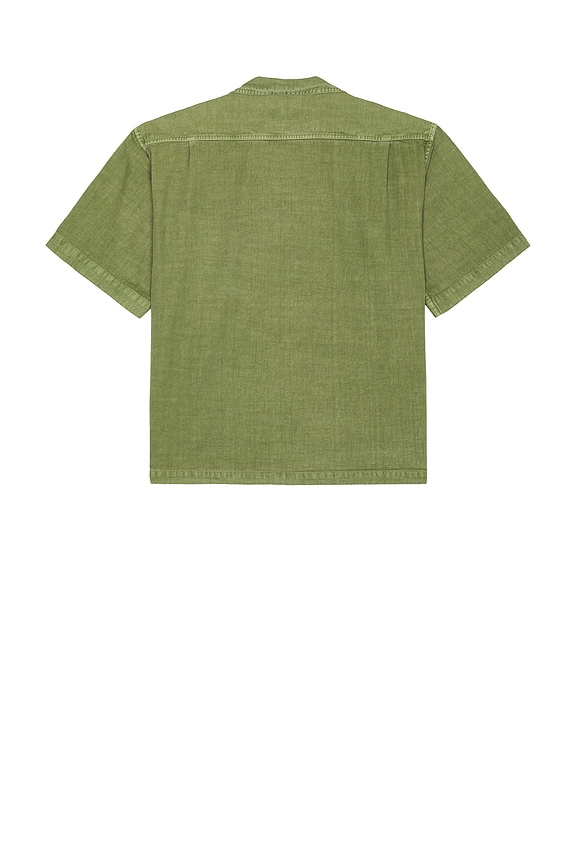 view 2 of 5 Pigment Shirt in Moss Green