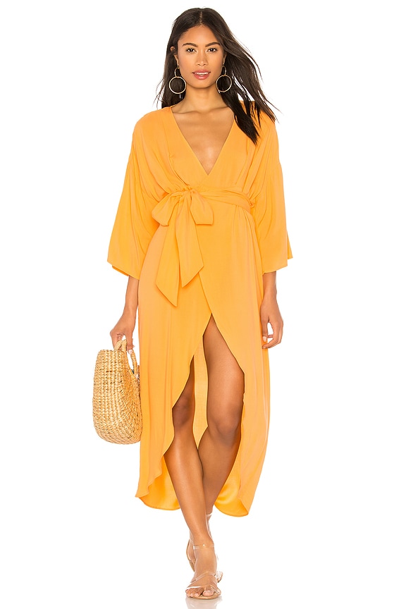 view 1 of 3 Wrap Dress in Chamois