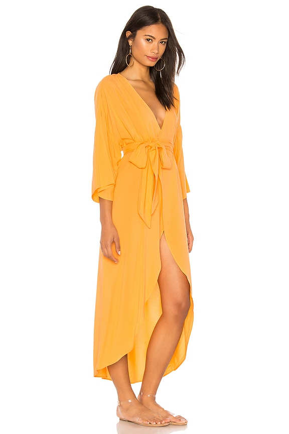 view 2 of 3 Wrap Dress in Chamois