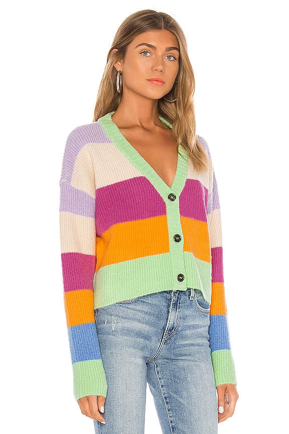 view 2 of 4 Striped Cardigan in Multi
