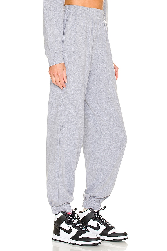 view 2 of 4 Oversized Jogger in Heather Grey