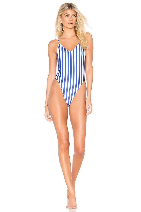 view 2 of 3 x REVOLVE Classic One Piece in Royal Stripe