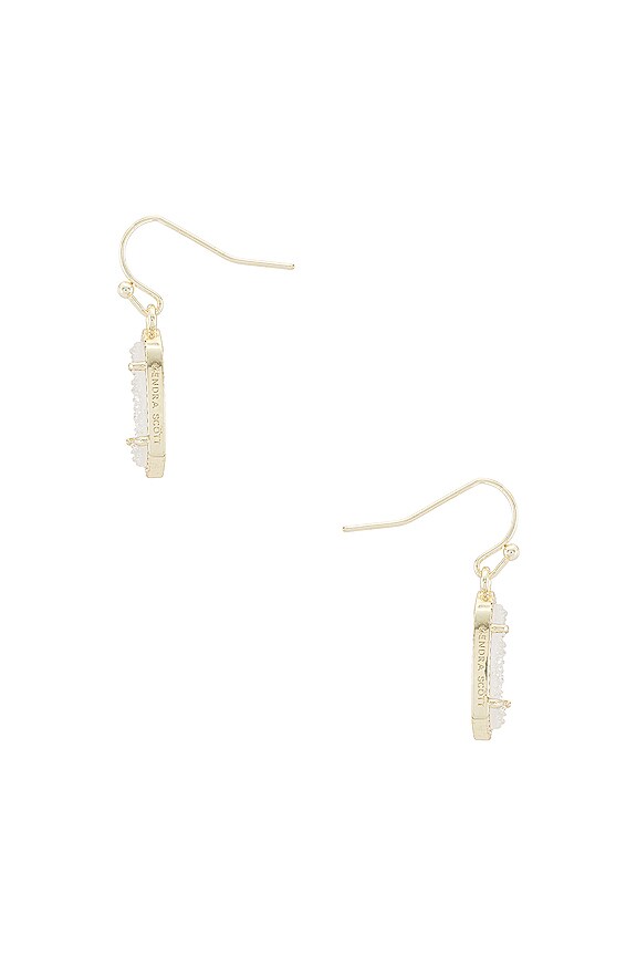 view 2 of 3 Lee Drop Earring in Iridescent Drusy