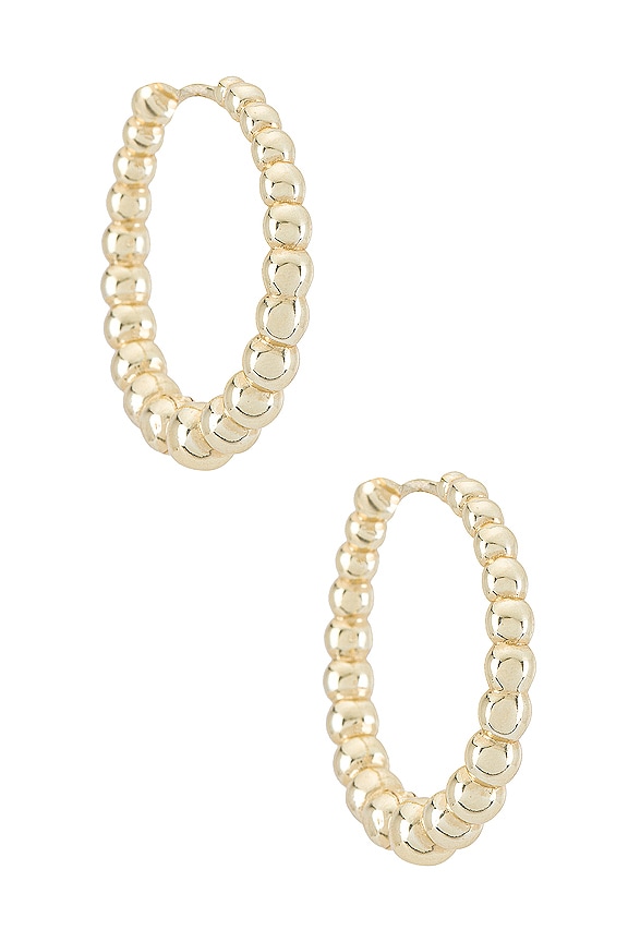 view 1 of 2 Josie Huggie Earring in Gold Metal