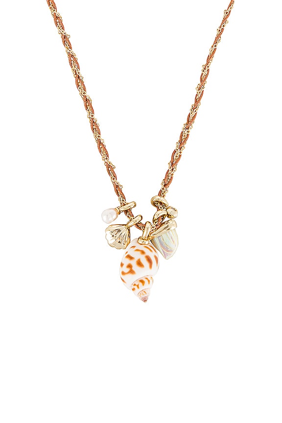 view 2 of 2 COLLIER OLEANA in Gold Iridescent Abalone