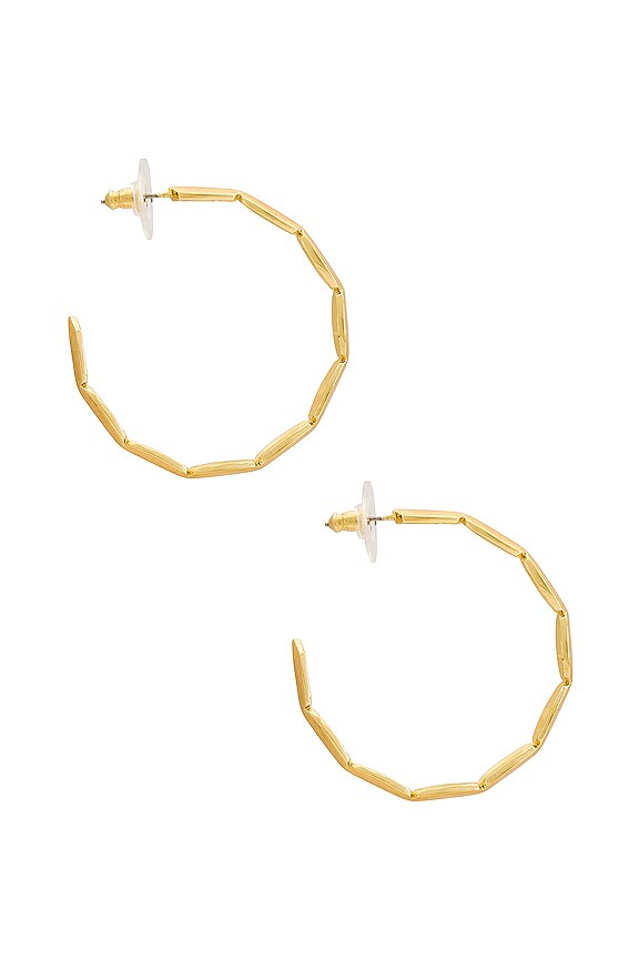 view 2 of 2 BOUCLES D'OREILLES BROOKE in Gold