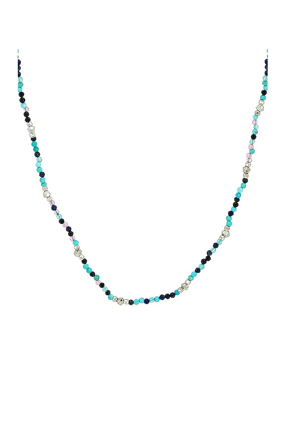 view 2 of 2 BRITT 초커 in Turquoise Mix