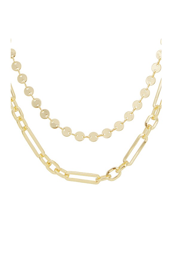 view 2 of 2 COLLAR DE VARIOS HILOS FRANKIE in Gold