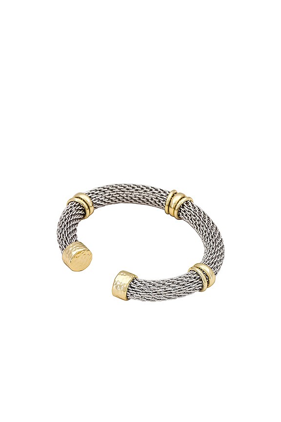 view 2 of 2 Maya Cuff Bracelet in Mixed Metal