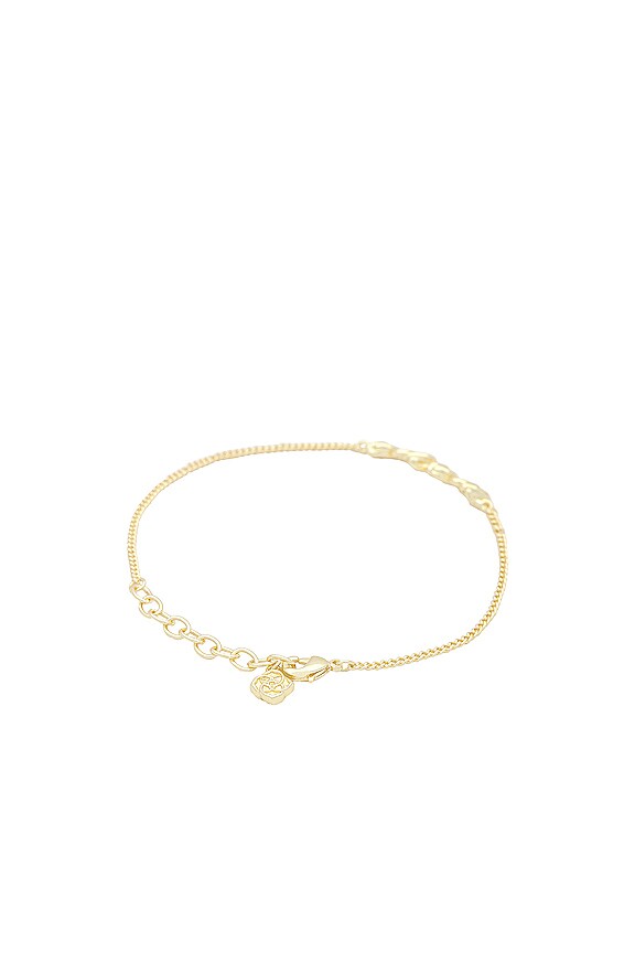 view 2 of 2 MAMA SCRIPT 팔찌 in Gold