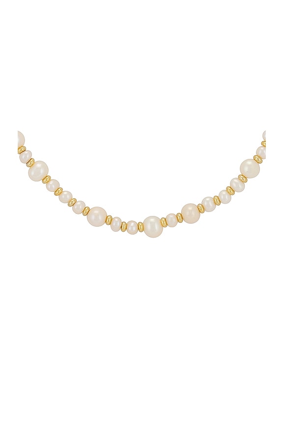 view 2 of 2 Jovie Pearl Necklace in White Pearl