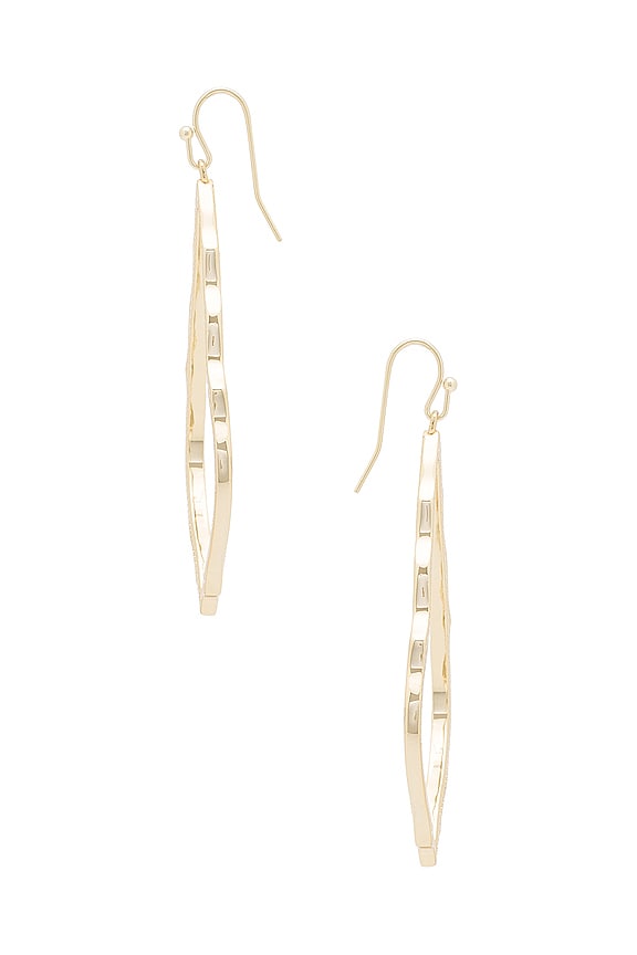 view 2 of 2 BOUCLES D'OREILLES SOPHEE in Gold