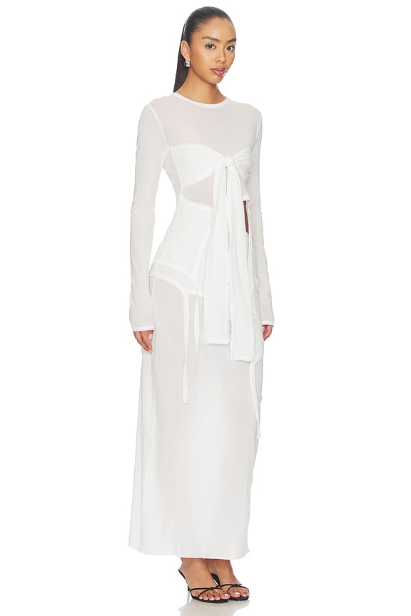 view 2 of 4 VESTIDO DRESS in White