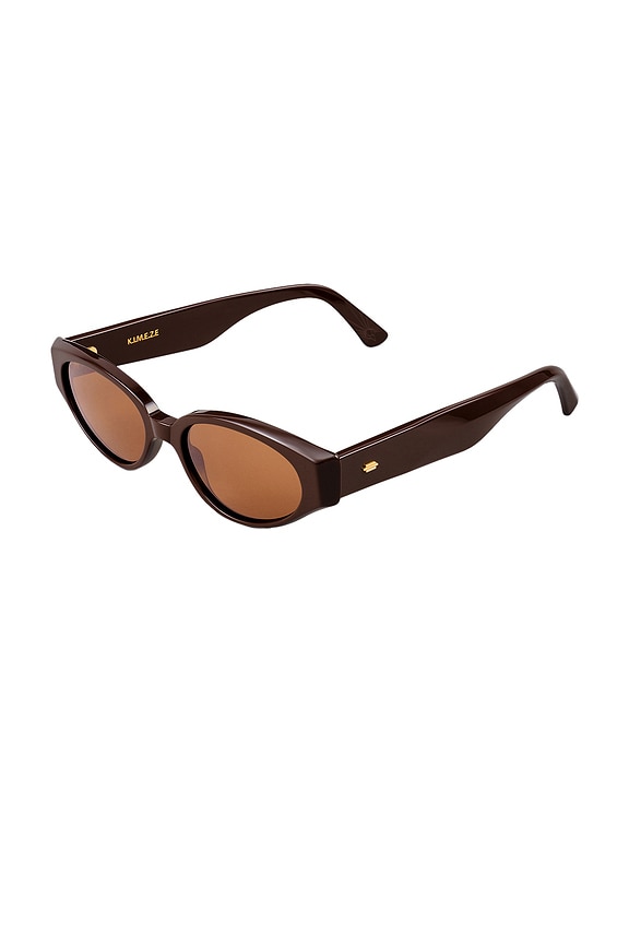 view 2 of 3 LUNETTES DE SOLEIL GABRIEL 2 in Chocolate