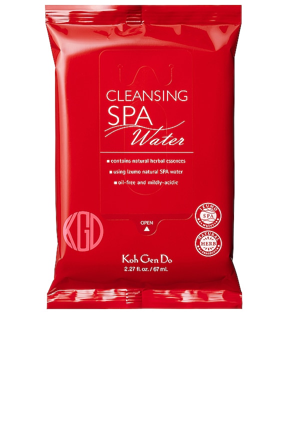 view 2 of 8 SPA CLEANSING WATER フェースワイプキット in 