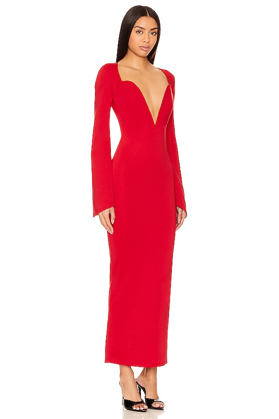 view 2 of 3 K'dore Dress in Red