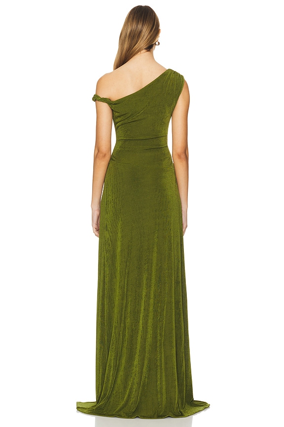 Slinky Off The Shoulder Maxi Dress