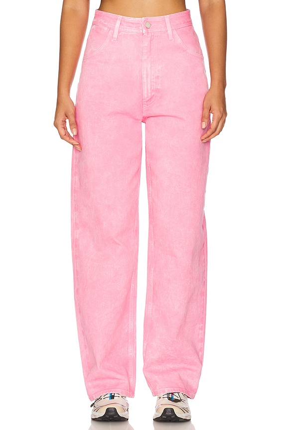 view 2 of 7 Elio Dyed Wide Leg in Bubblegum