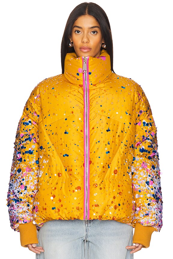 view 2 of 6 Moon Fireworks in Saffron