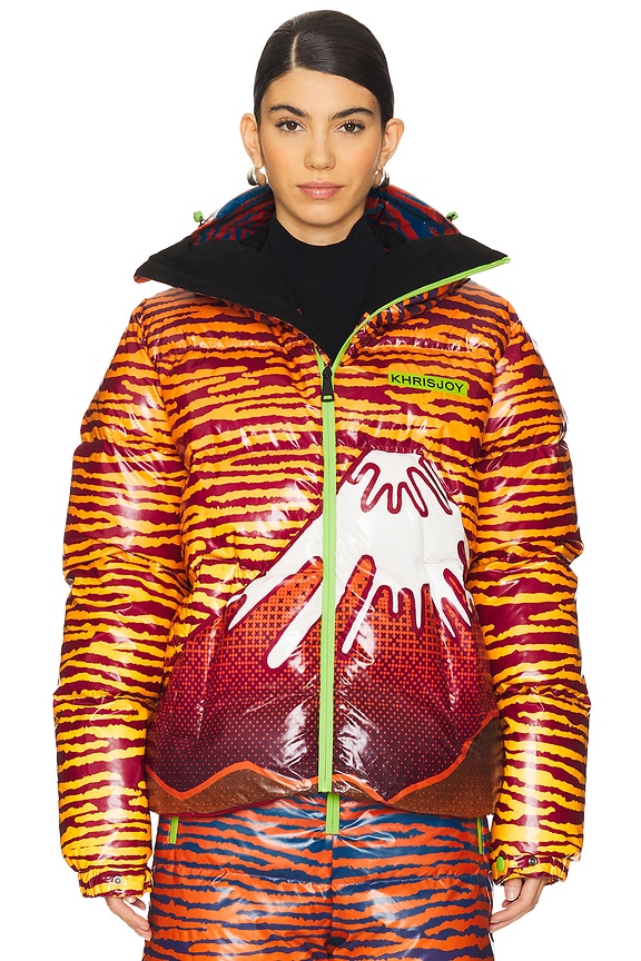view 2 of 5 Puff Ski Jacket in Ruby Red Fuji