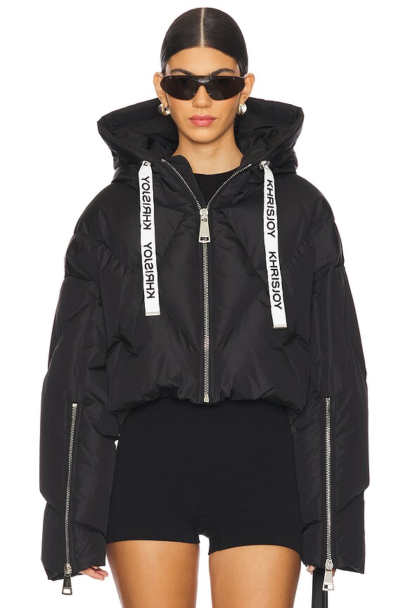 view 2 of 6 PLUMÍFERO KHRIS CROP ICONIC in Black